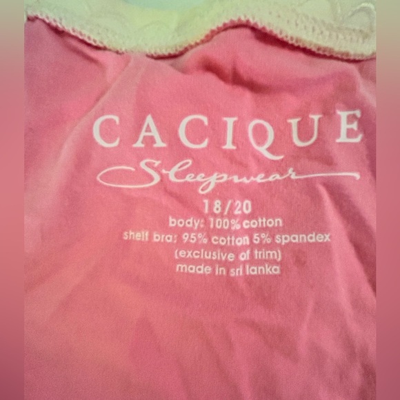 Cacique Pink Polka Dot Sleepwear - Picture 4 of 8